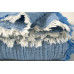 Покривало Lotus Home - Larna muslin blue 200*220 Покривало Lotus Home - Larna muslin blue 200*220