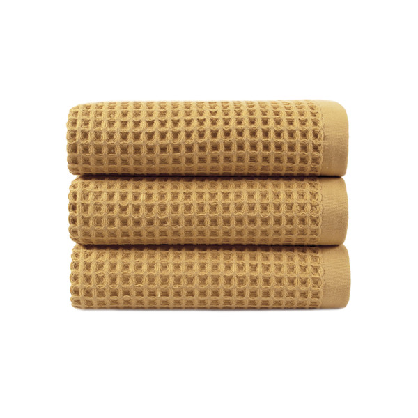 Рушник Lotus Home - Waffle mustard гірчичний 50*90 Рушник Lotus Home - Waffle mustard гірчичний 50*90